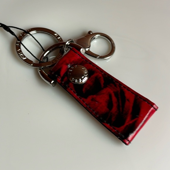 NWT Vera Bradley Loop Keychain Havana Rose - Picture 2 of 2